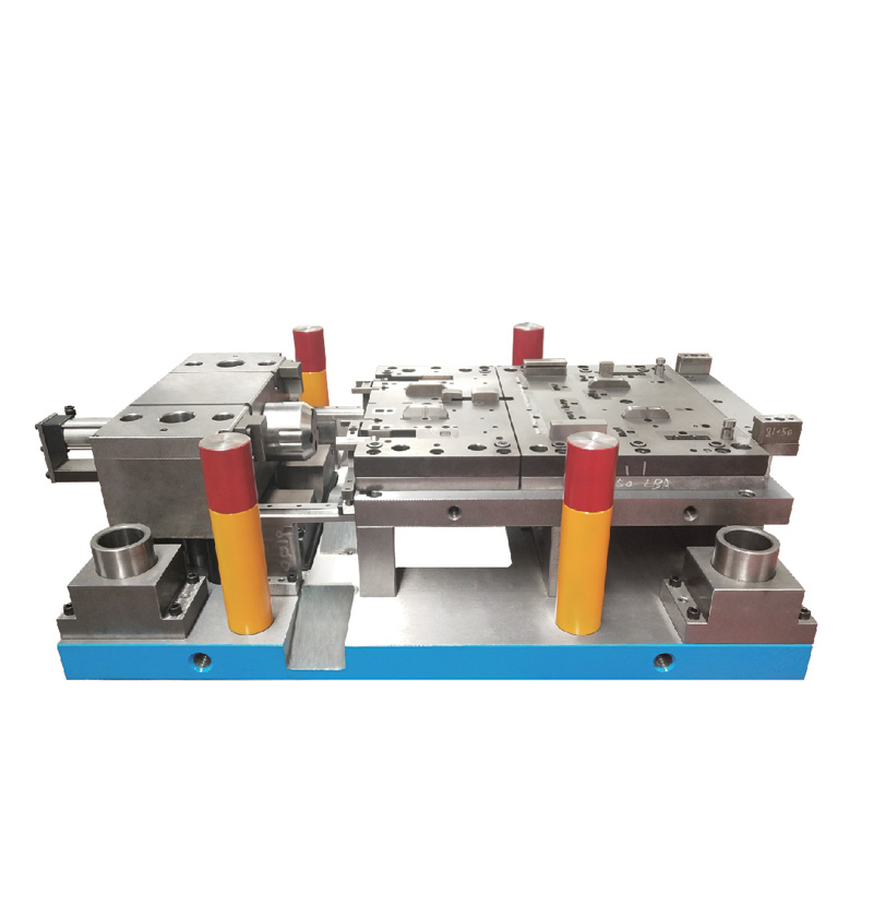 沈陽(yáng)沖裁、卷圓、鉚接一次性形成智能自動(dòng)沖壓模具公司